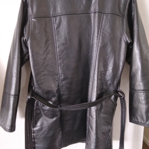 NWOT- CV HANDMADE IN ITALY LEATHER JACKET - Picture 7 of 8